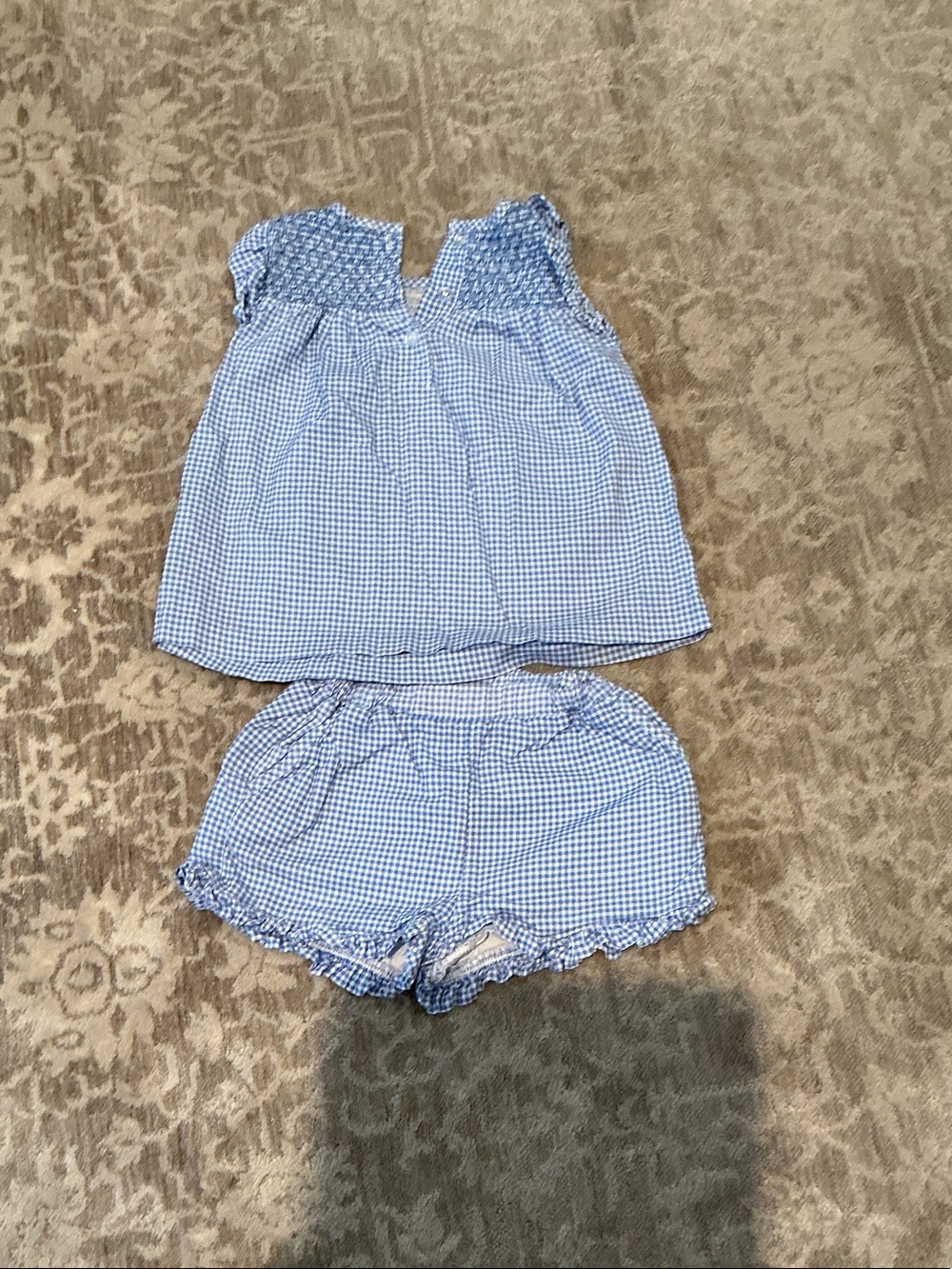 Minnow girls top and shorts 3t/4t